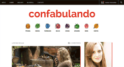 Desktop Screenshot of confabulando.com.br